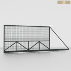 3D táblás 40x40 Úszókapu váz szett 3,5m