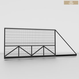 3D táblás 40x40 Úszókapu váz szett