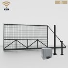 3D táblás 40x40 Úszókapu váz szett + ROLLKIT Drift-40 szett