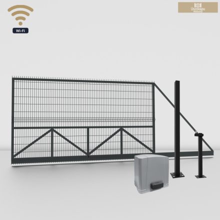 3D táblás 40x40 Úszókapu váz szett + ROLLKIT Drift-40 szett