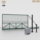 3D táblás 40x40 Úszókapu váz szett + ROLLKIT Drift-40 szett