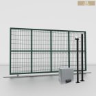 3d táblás Tolókapu váz (RAL 6005)