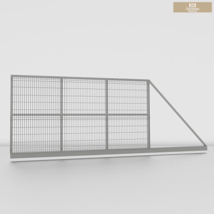 3D táblás Úszókapu váz szett 3m