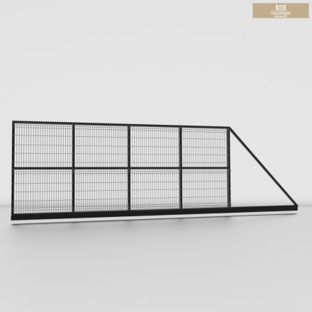 3D táblás Úszókapu váz szett 4,5m