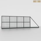 3D táblás Úszókapu váz szett 5m