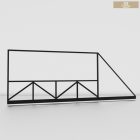 40x40 Úszókapu váz szett 