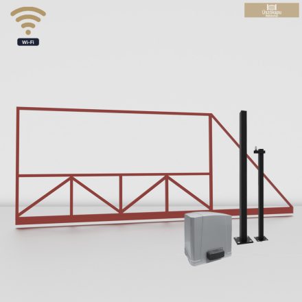 40x40 Úszókapu váz szett + ROLLKIT Drift-40 szett