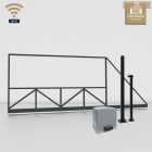 40x40 Úszókapu váz szett + ROLLKIT Drift-40 szett