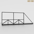 40x40 Úszókapu váz szett 