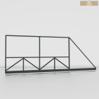 40x40 Úszókapu váz szett 