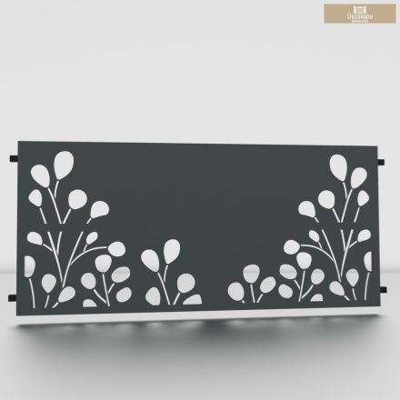 Lézervágott kerítés betét 250cm bogyós