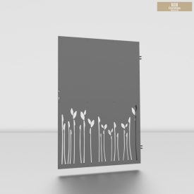 Lézervágott kiskapu 1,2m leveles