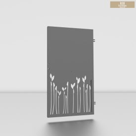 Lézervágott kiskapu 1m leveles