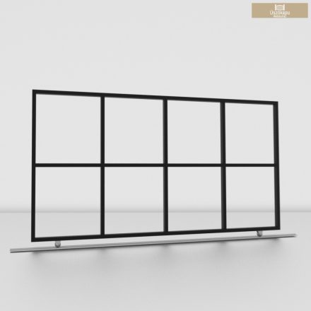 WPC tolókapu keret 3,5m